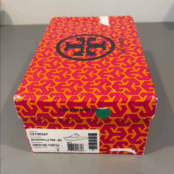 Tory Burch Vibrant Pink Women's Sandals Size 6 - Picture 8 of 8